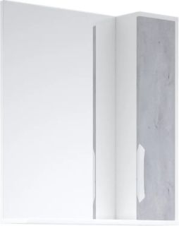 Зеркало-шкаф Corozo Чикаго 65см правый бетон SD-00000302